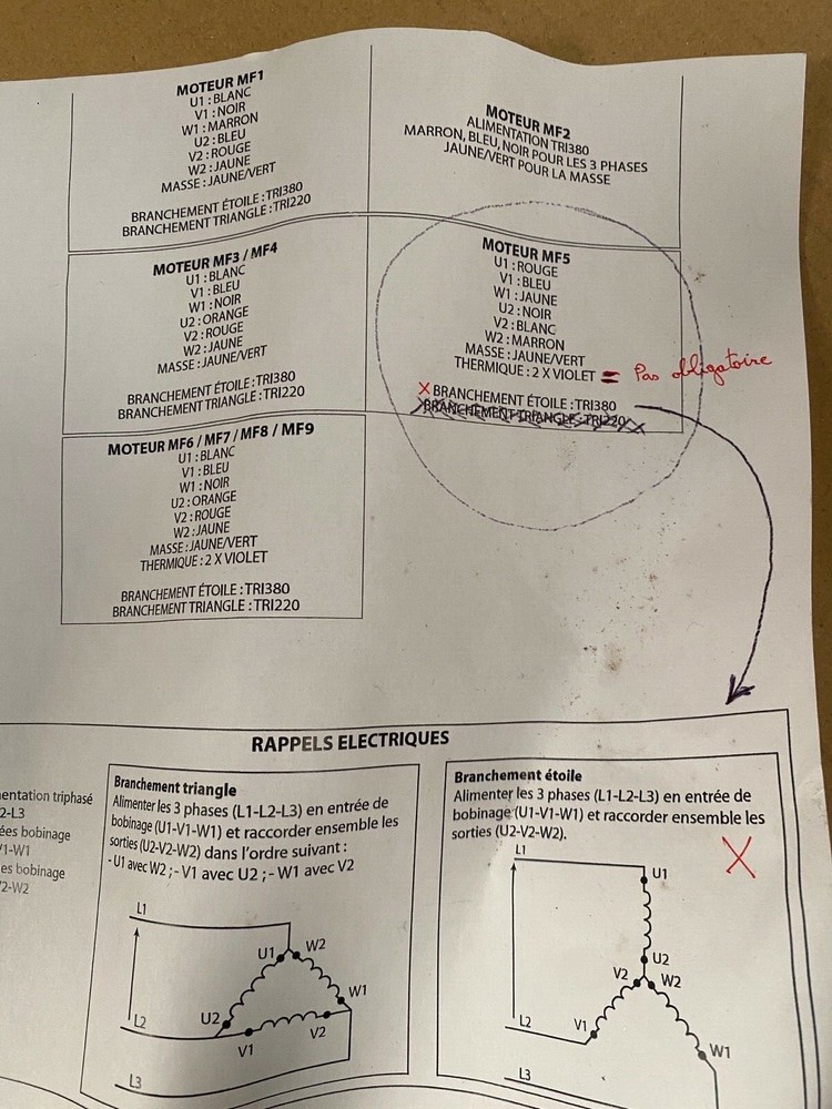PaniCoupe MF5 AIR EXTRACTOR VENTILATION MOTOR