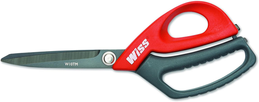Crescent 10" Titanium Coated Shop Shears - W10Tm,Black