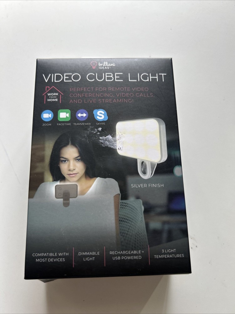 Video Cube Light : Multiple Brightness Levels NEW