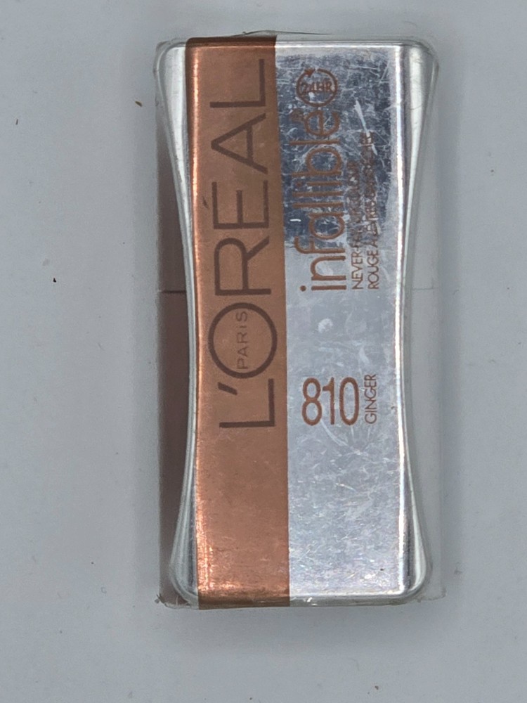 Sealed LOreal Paris Infallible Never Fail Lipcolor - 810 Ginger