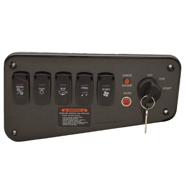 Moomba Boat Dash Ignition Panel