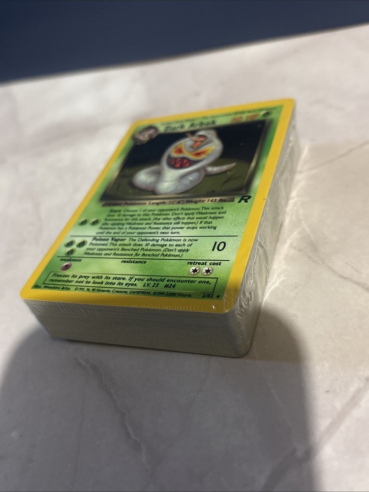 2000 Pokémon Team Rocket Trouble Theme Deck (Open Box)