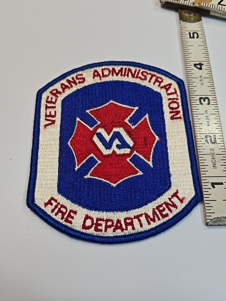 Veterans Administration Fire Department Sew-on Patch