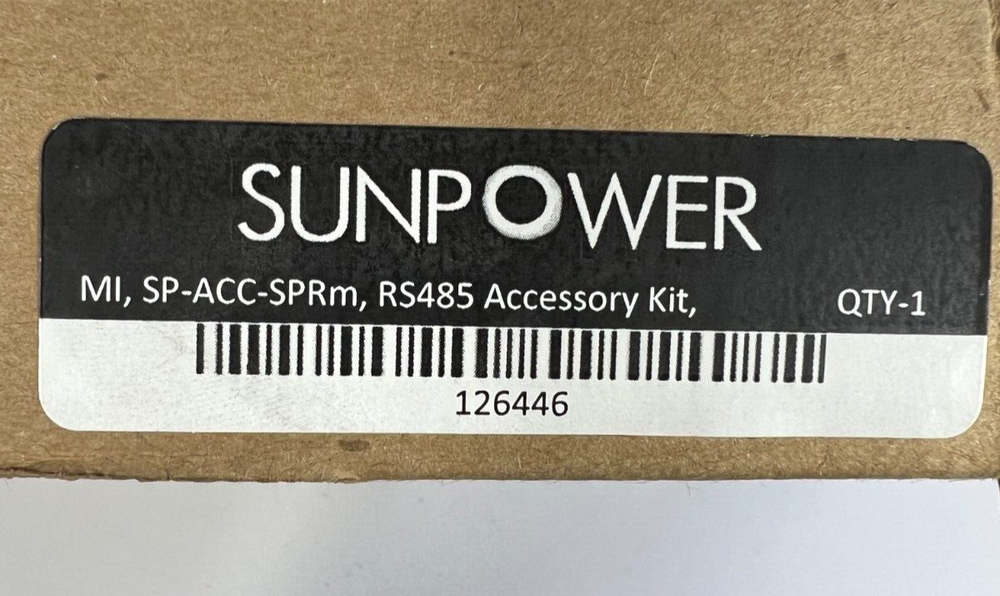 SunPower RS485 Accessory Kit SP-ACC-SPRm 126446