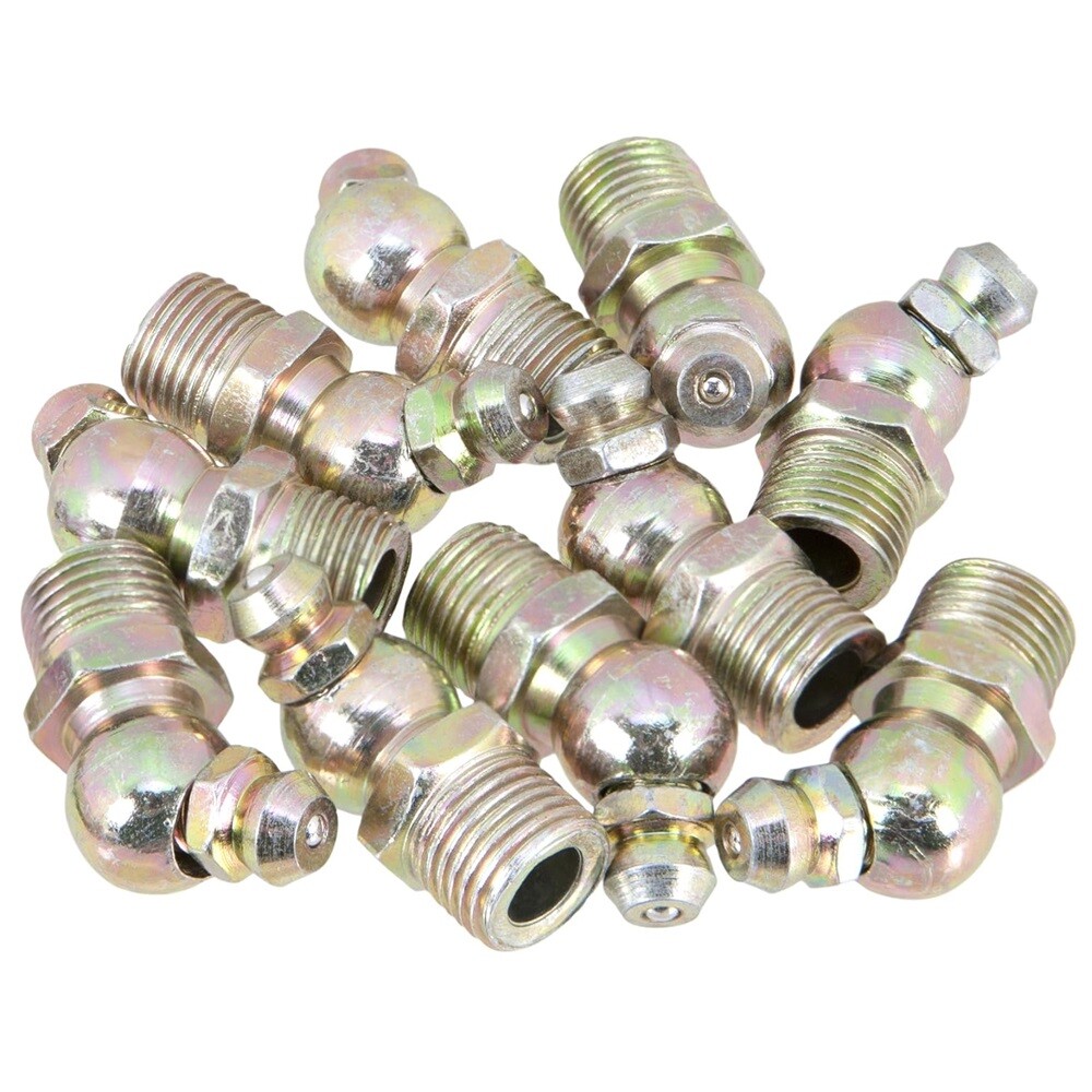 Performance Tool W54254 Short Straight Grease Fitting, (Pack of 100)