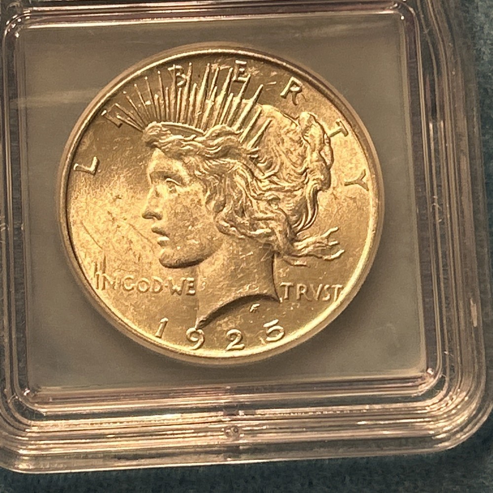 1925 PEACE DOLLAR ICG MS62 - 2 Available!
