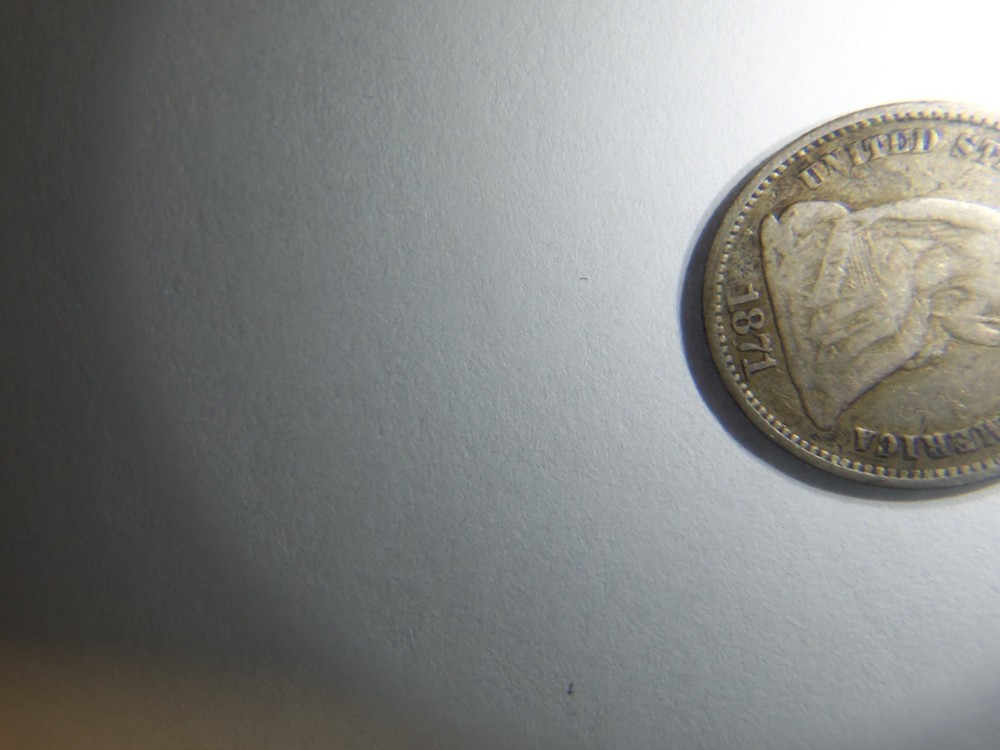 KEY DATE 1871 LIBERTY SEATED HALF DIME