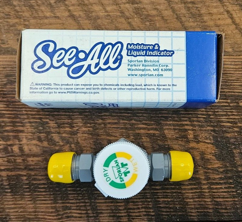 Sporlan SEE ALL 700247 SA-14 1/2 SAE FLARE Moisture & Liquid Indicator