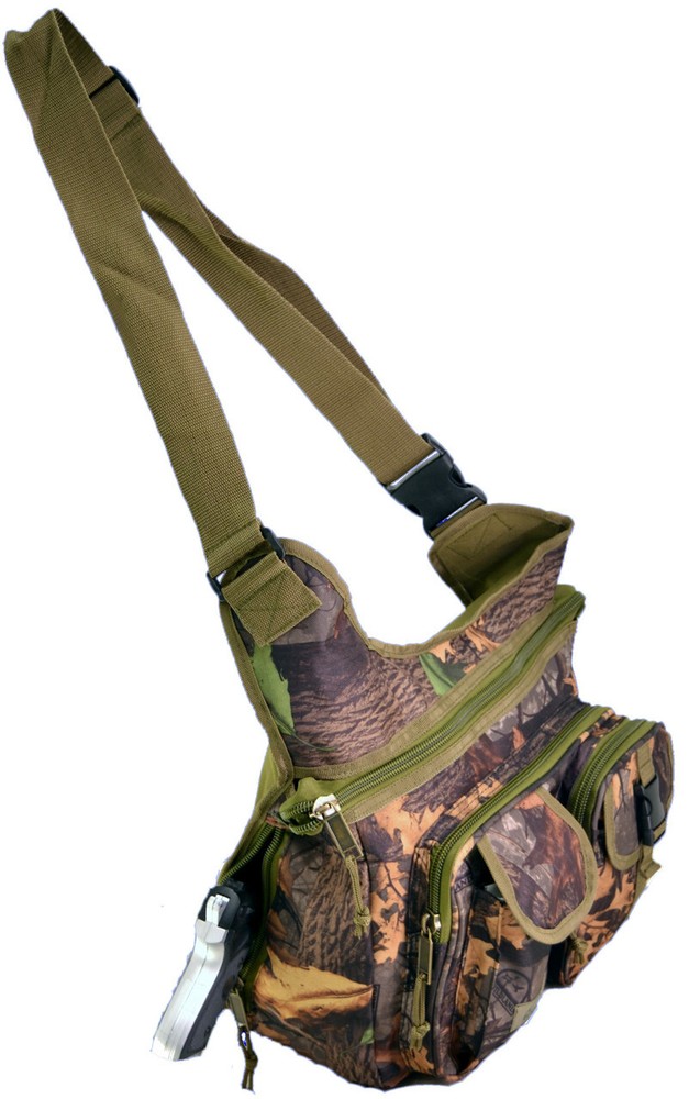Explorer Wildland - Like- Hunting Camo Multi-Functional Messenger Bag - Docum...