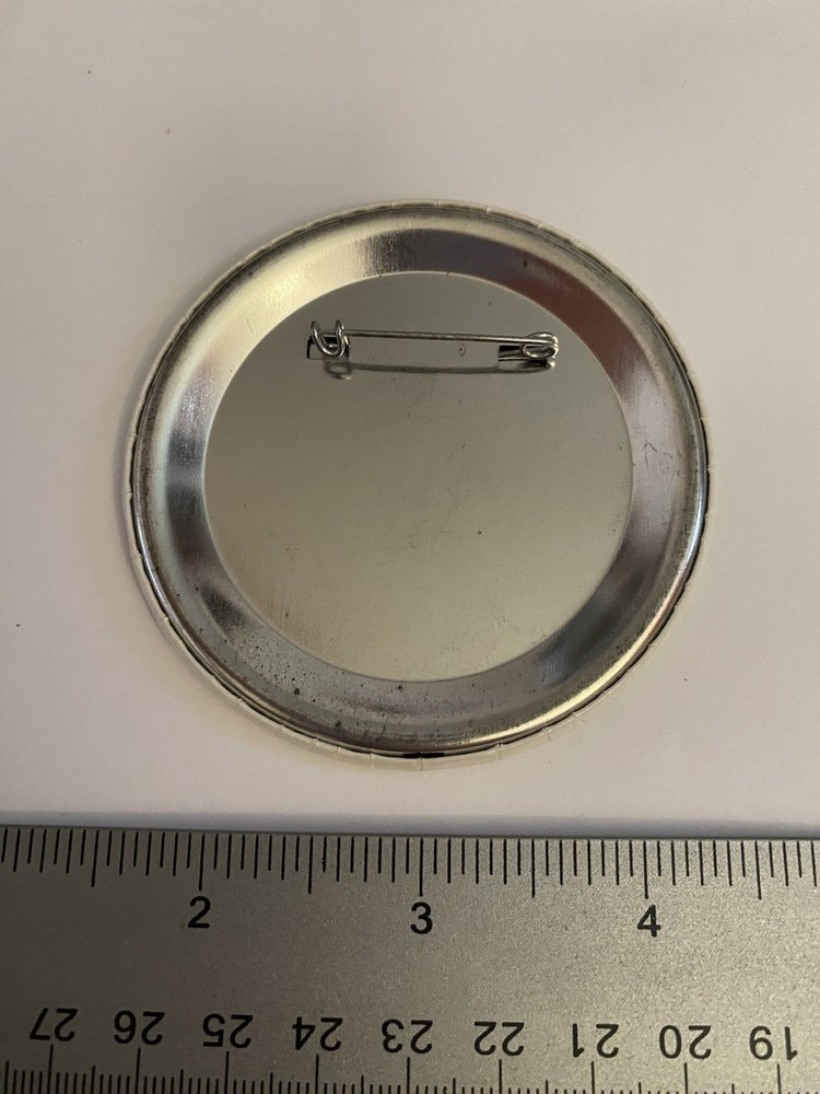 Real Women Have Curves Pin Back Button P199