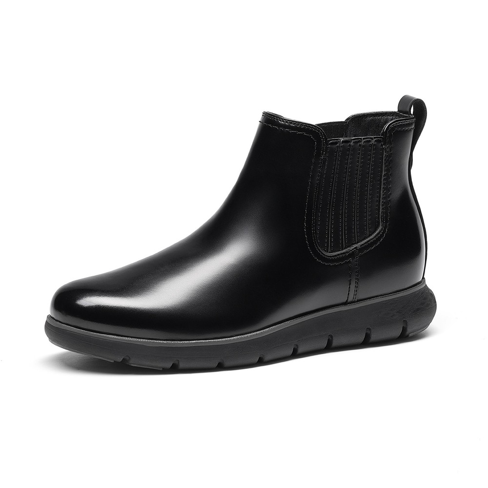 Men's Chelsea Boots Pull-On Non-Slip Durable Breathable Ankle Boots Work Boots