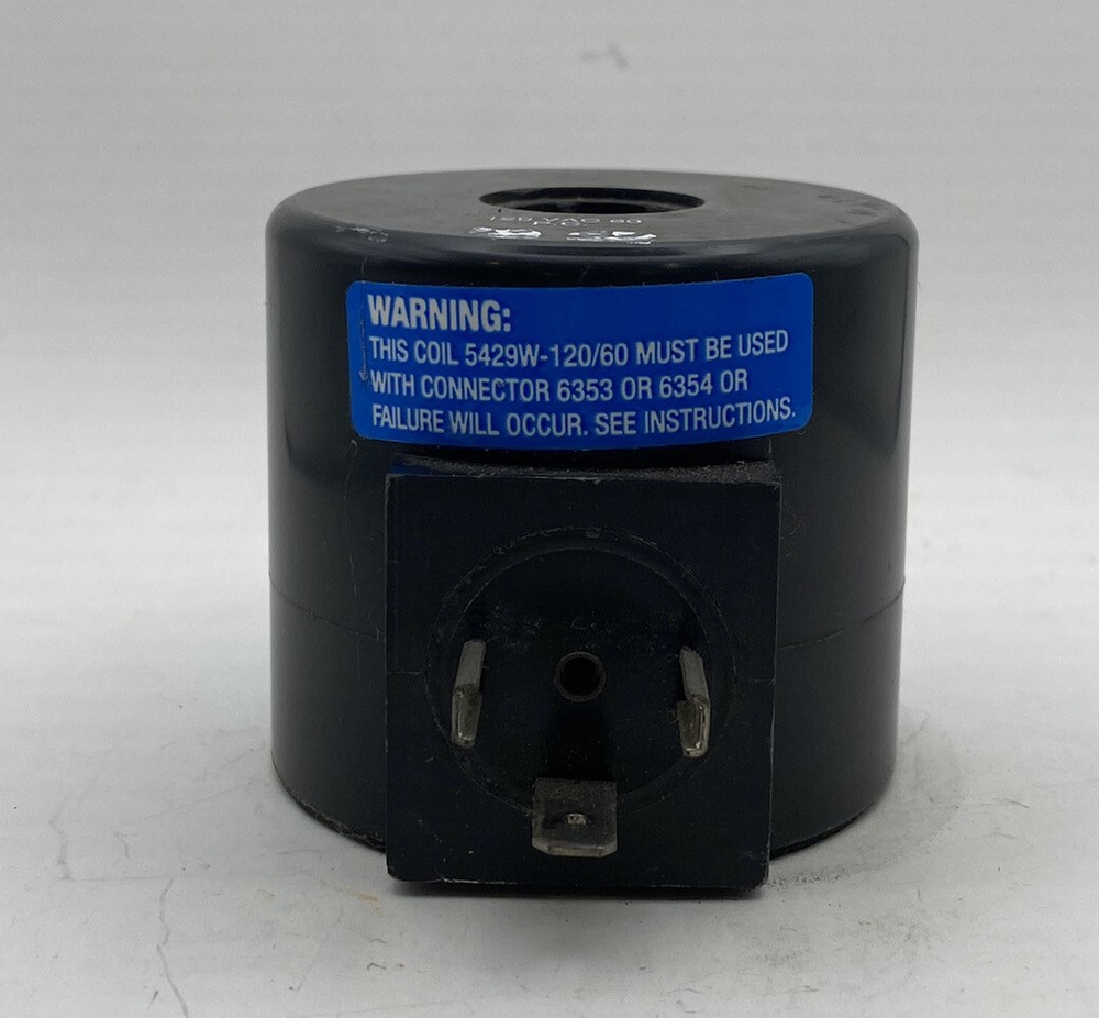 Plast-O-Matic 120/60 True Blue Solenoid Valve Coil