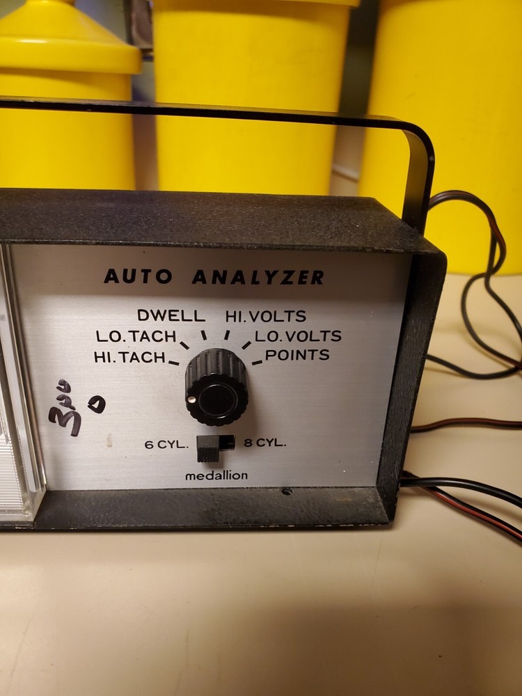 Vintage Medallion Mini Auto Analyzer Untested
