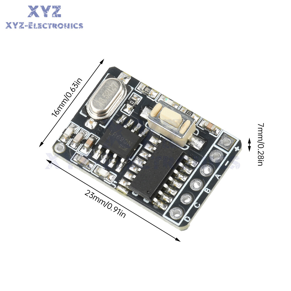 433Mhz Wireless Remote Control Switch Learning Code Decoding Receiver Module DIY