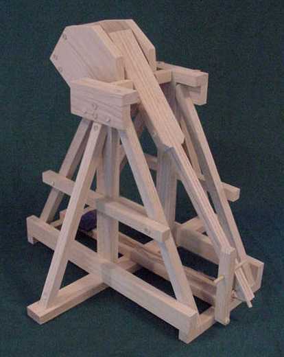 Trebuchet Plan 4-Pack - 4 Trebuchet Model Plans - Easy Build Step-by-Step Plans