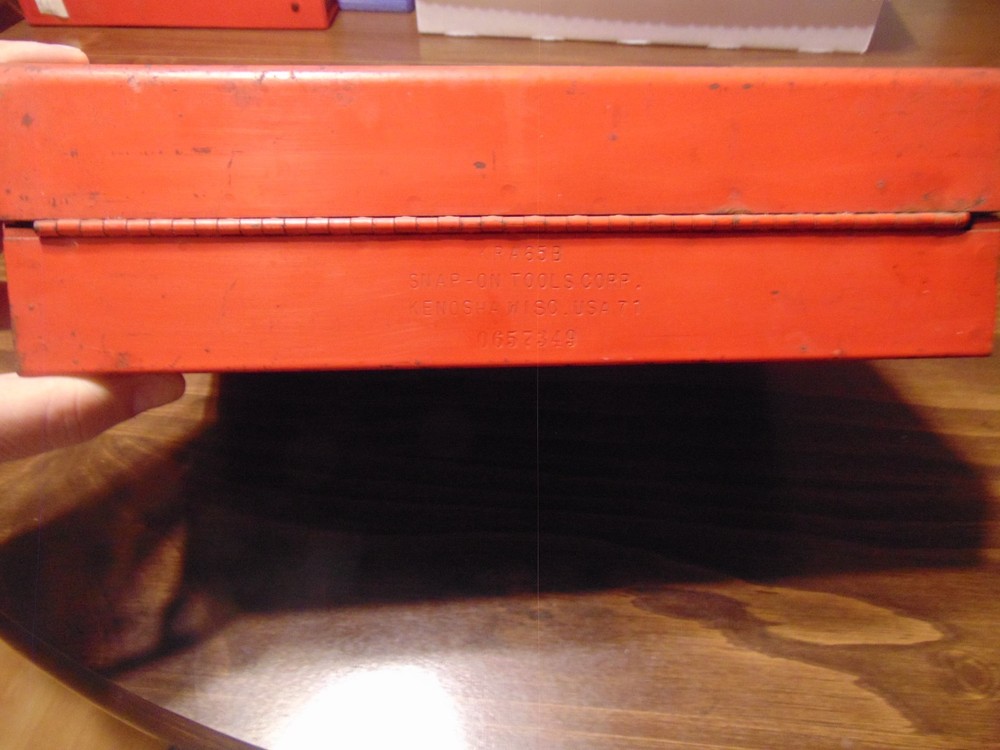 used snap-on toolbox kra 65b -with lock &2 keys!ex condition-look!