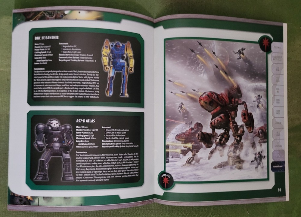 Battletech Introductory Box Set 4 books ONLY Catalyst Game Labs + Alpha Strike