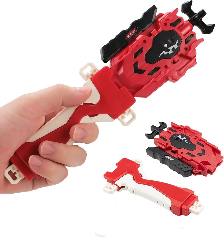 2 Pack String Launchers and Grips, Battling Burst Launcher, Left/Right Spin, ...