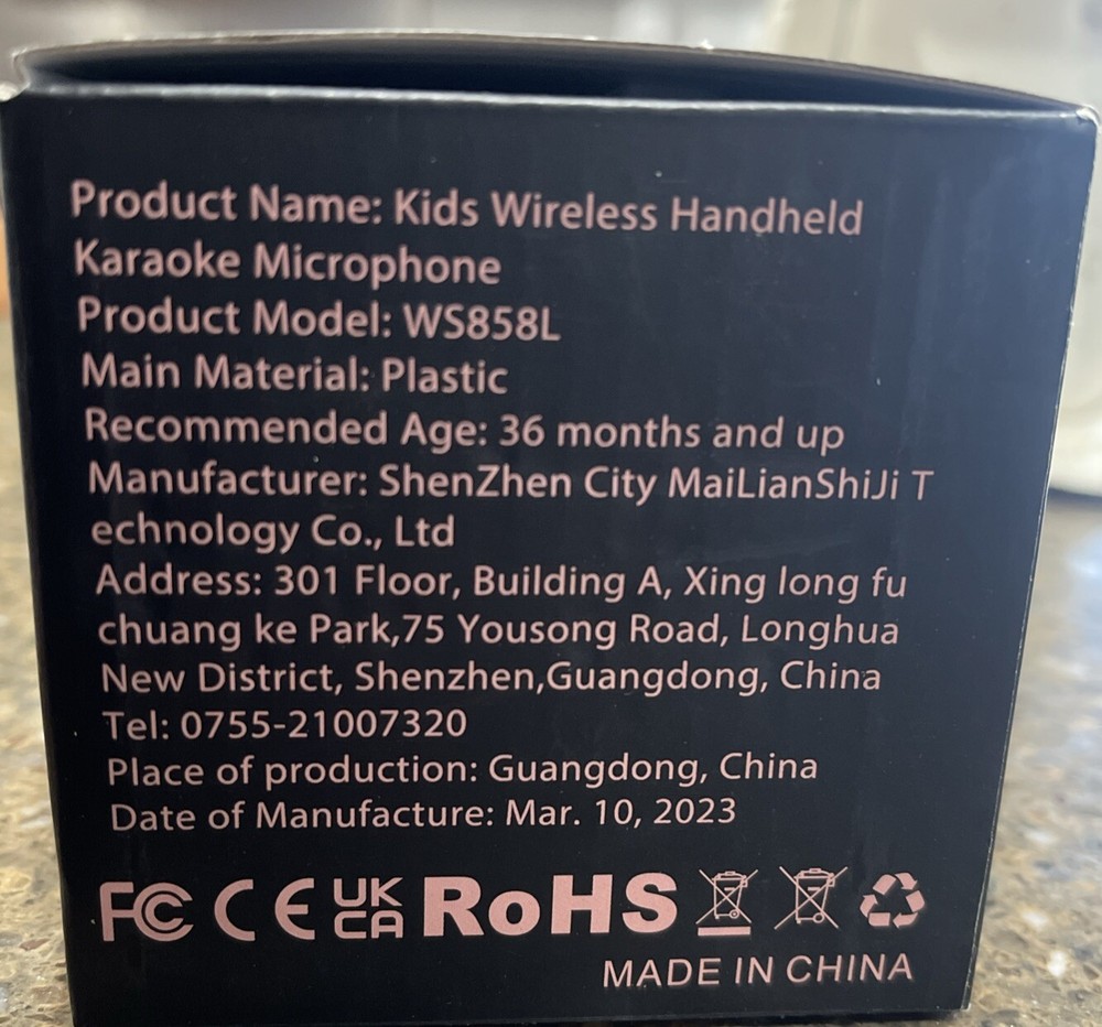 Wireless Microphone Hifi Speaker