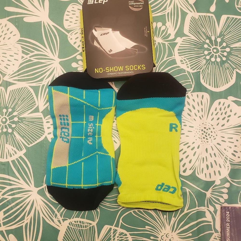 CEP Men's No-Show Dynamic performance Socks 15-20 Compression Pick Size / Color