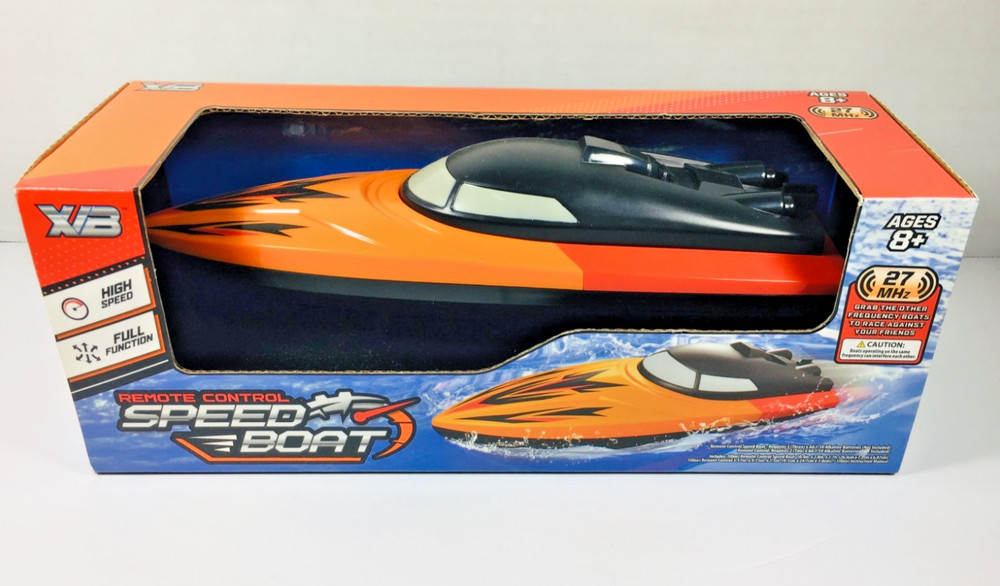 XVB Remote Control High Speed Full Function Speed Boat AGES 8+ 27 MHZ Z1