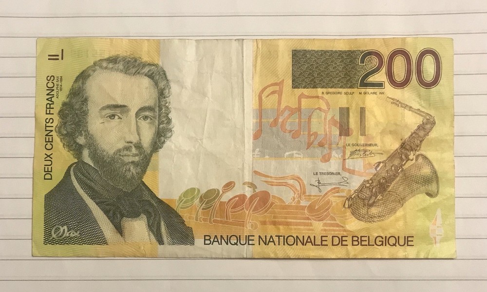 Belgium 200 Frank 1995 P-148 VF-