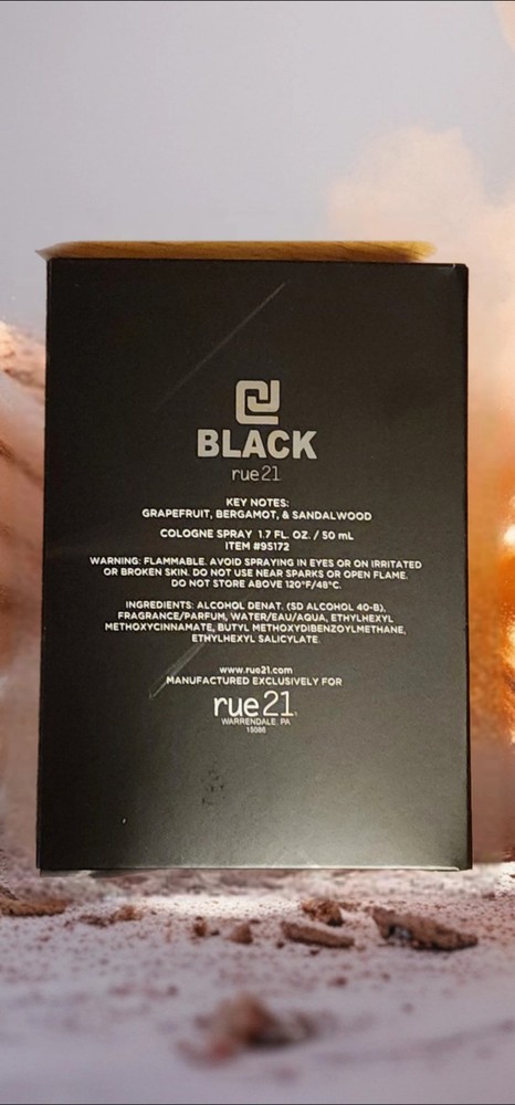 Rue 21 Black 1.7 Cologne