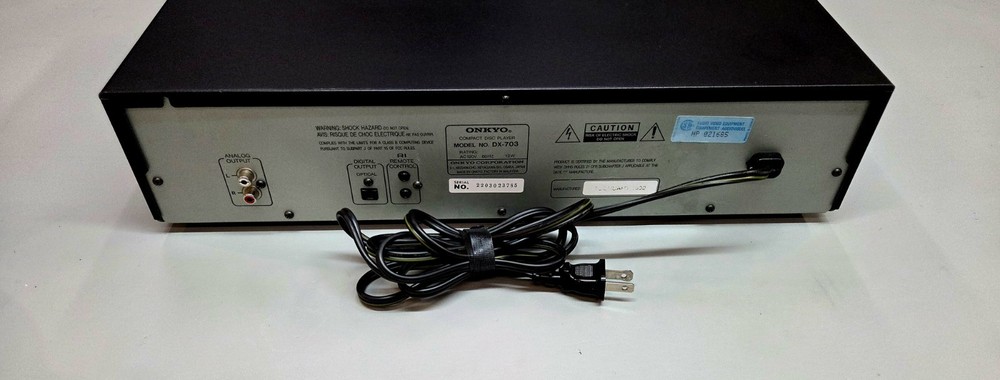 Onkyo DX-703 CD player