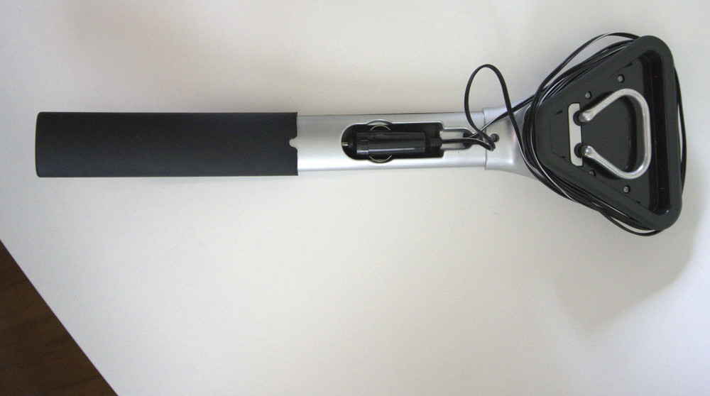 Brookstone Heated Electric Windshield Ice Scraper LED Light Snow Ice Melter