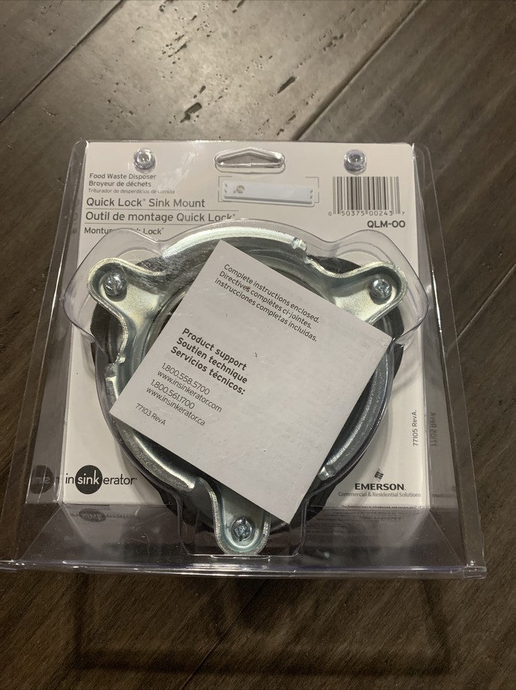 INSINKERATOR QUICK LOCK SINK MOUNT QLM-OO