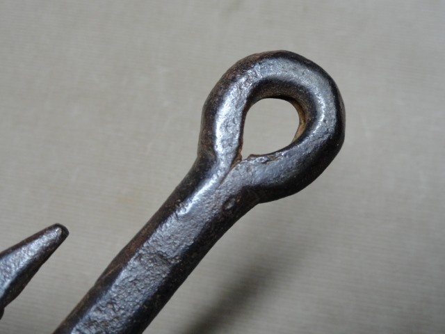 NICE Hand Forged Blacksmith Made Small Size Dainty Hook 'J'