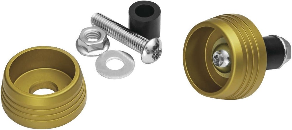 Kuryakyn Lodestar Front Axle Slider - Gold - 3801