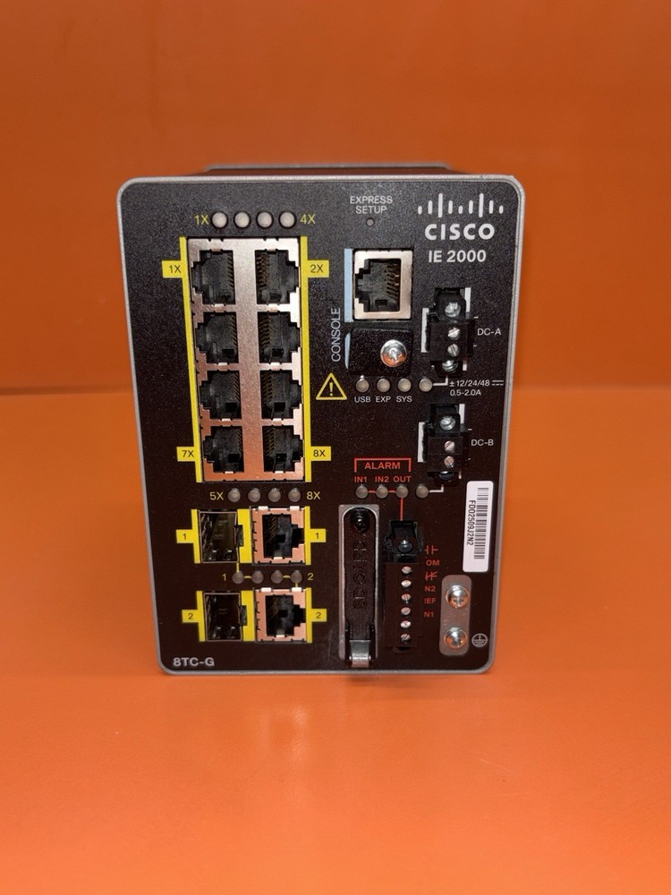 Cisco IE-2000-8TC-G-E Industrial Ethernet Switch 2000 Series