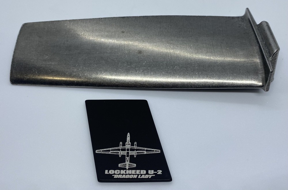 Lockheed U-2 Spy plane Jet Engine Blade Turbine USAF Pilot Gift Skunk Works