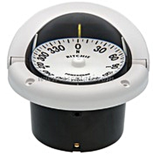 RITCHIE Helmsman Built-In Compass 3 Inches 3/4 White/Whit