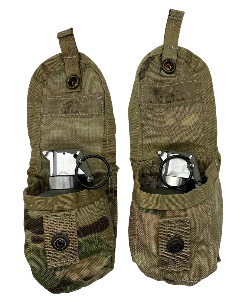 MOLLE II Hand Grenade Pouch OCP x 2 "NEW"