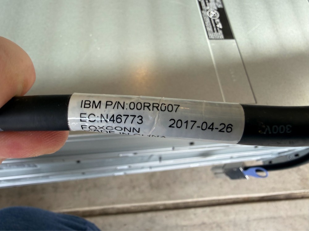 IBM 00RR007 Service Processor 1.0M Cable for IBM POWER8 System Control Unit