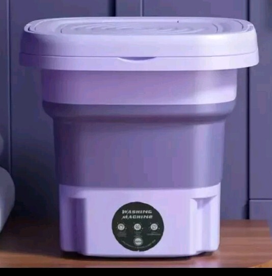 Mini Washing Machine Portable Collapsable Folding Storage Compact RV Dorm Apt