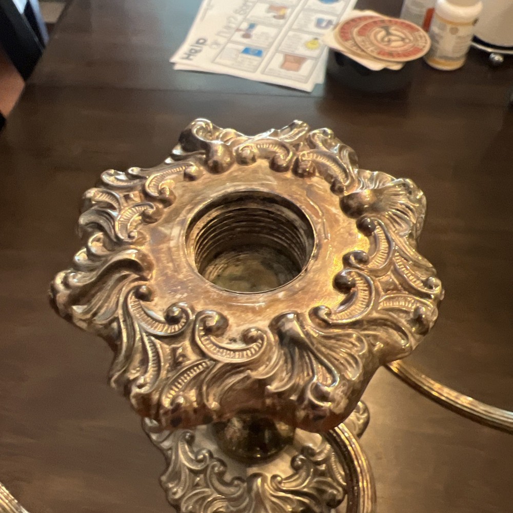 Antique Candlesticks (believed Sterling)