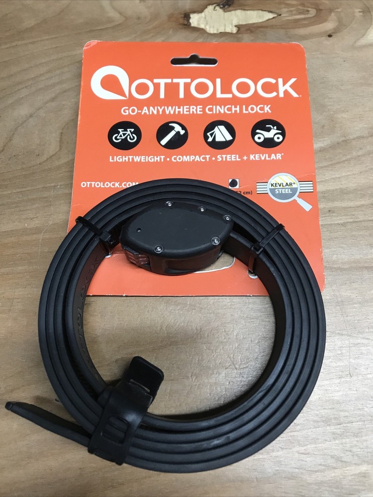 OTTOLOCK Cinch Lock: 60", Black