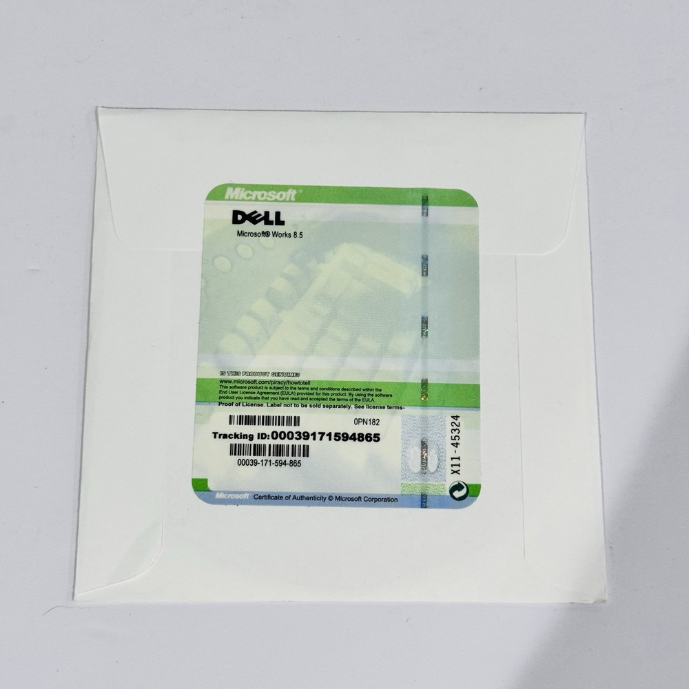 NOS Sealed Microsoft Works 8.5 CD-ROM