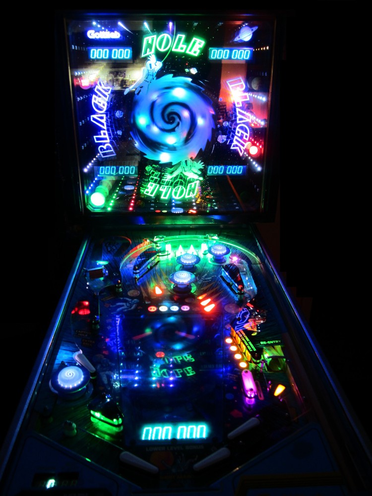 BLACK HOLE Complete LED Lighting Kit custom SUPER BRIGHT PINBALL LED KIT