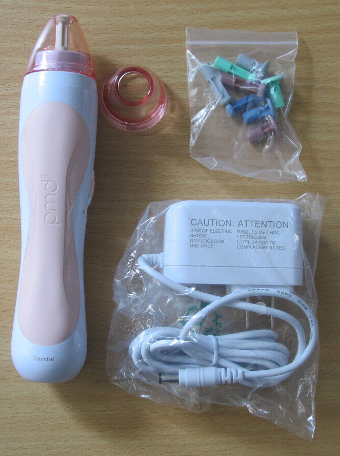 PMD Personal Microderm Pro At Home Microdermabrasion Device Blush Unused