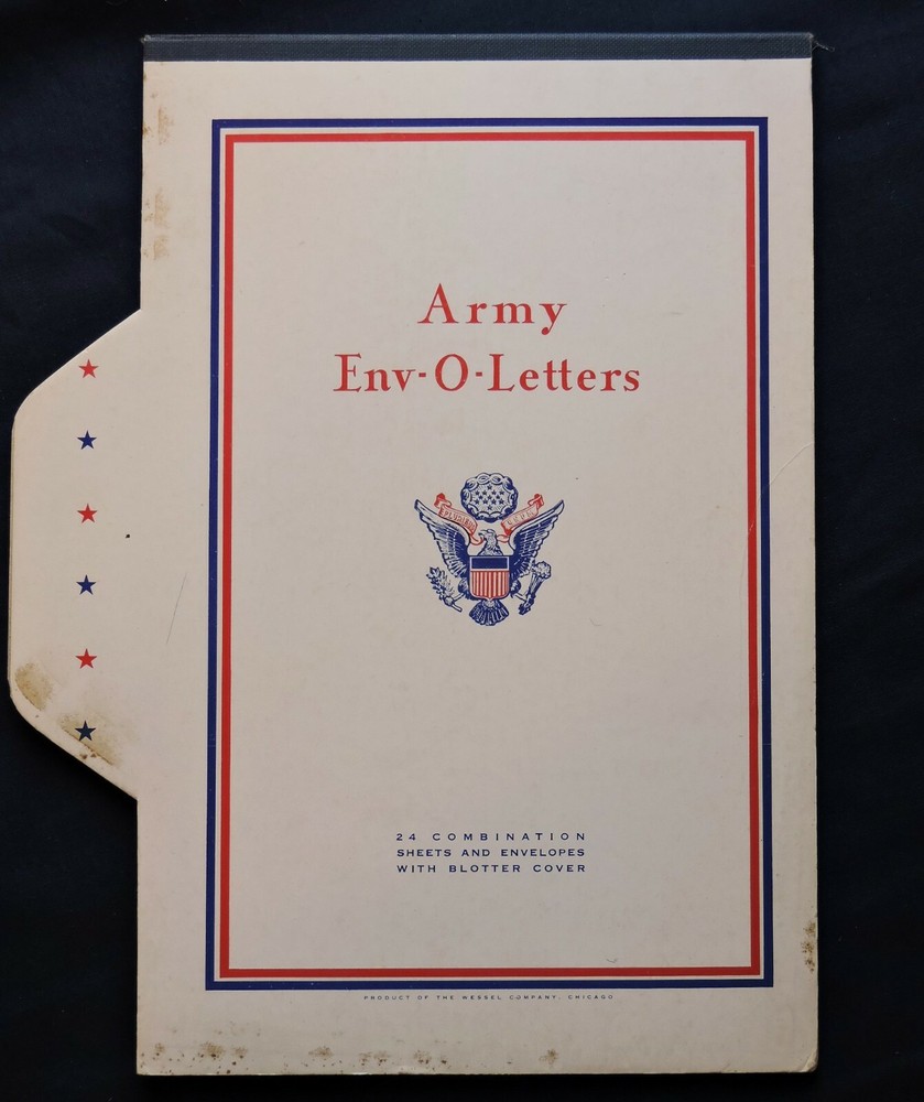 WWI Era "Army Env-O-Letters" Pad - Unused