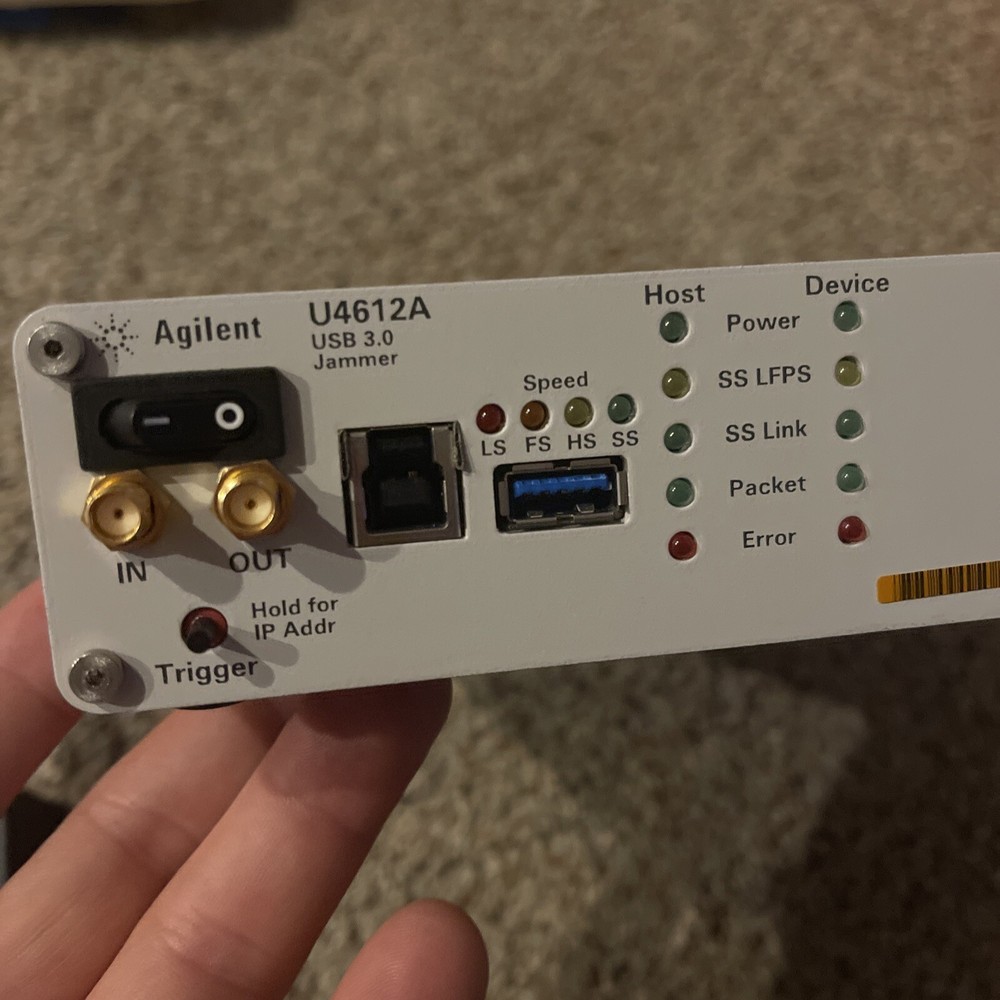 Keysight Agilent U4612A Protocol Jammer USB 3.0