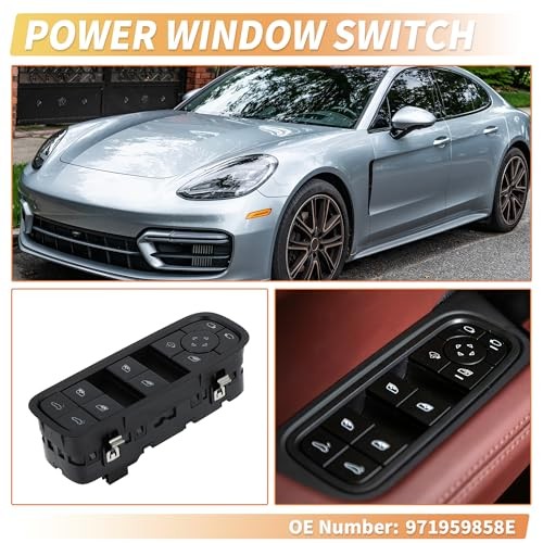 Front Left Driver Side Power Window Switch for Porsche Panamera 2017-2020