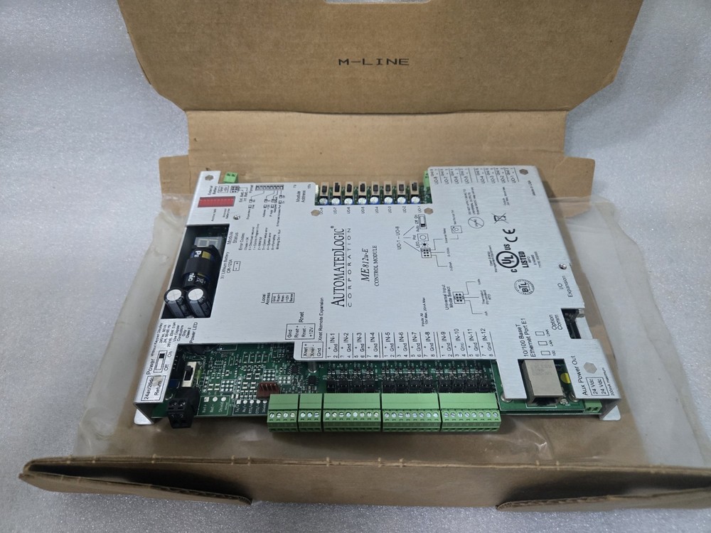 NEW OPENBOX AUTOMATED LOGIC ME812u-E CONTROL MODULE FAST SHIP