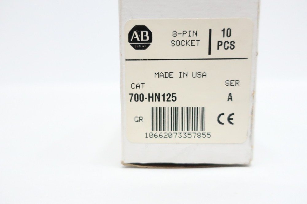 Allen Bradley 700-HN125 8-pin Socket
