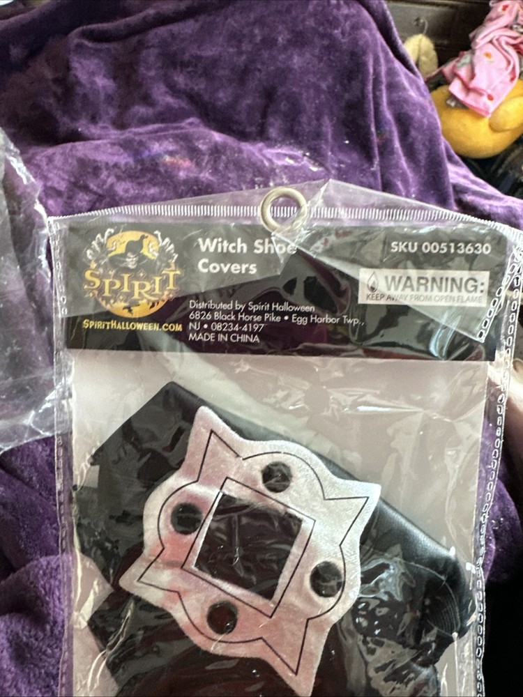 Witch Shoe Covers