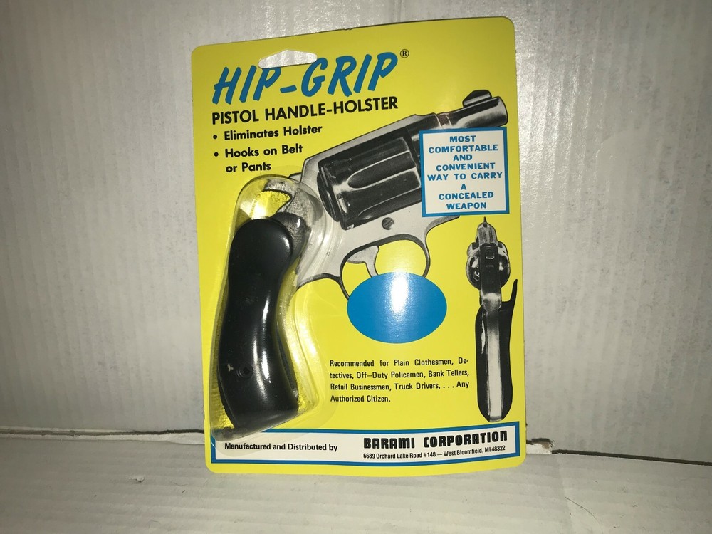 Barami Hip Grip Black #83-D S&W Handle Holster Unpackaged Concealed